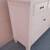 Vintage modern regency wood console media entryway sofa sideboard tabl 4 thumbnail