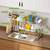 Two-Tier Stainless Steel Dish Drying Rack 2 thumbnail
