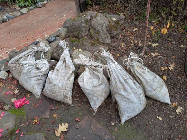 Rain is coming! Get your sand bags! 1