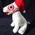 Vintage Bullseye Target Christmas Holiday Dog Plush Toy, 2006 2 thumbnail