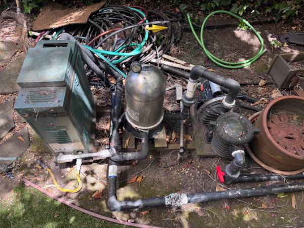 Hot tub gas heating element /system 1