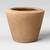 10.5" Weathered Earthenware Indoor/Outdoor Planter – Tan 1 thumbnail