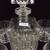 New Rare TOSCANY CRYSTAL Whiskey DECANTER & 4 GLASSES Set 2 thumbnail