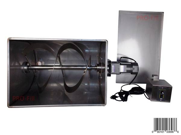 Sauce & Paste Horizontal Mixing Hopper 21 Gallon for Piston Filler 1