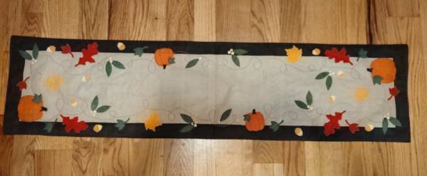 Fall table runner 1