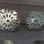 Snowflake Napkin Holder Rings-(silver metal) 6 thumbnail