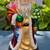 Blown Glass Santa - 17" 7 thumbnail