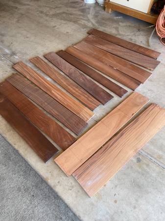 Mahogany boards 1