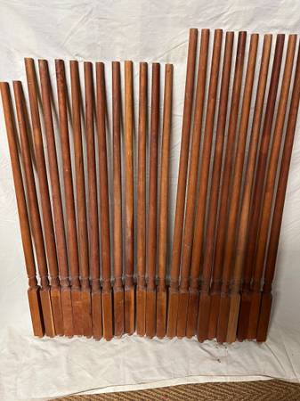 Cherry balusters & Newels 1
