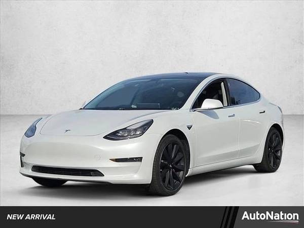 2019 Tesla Model 3 Long Range AWD All Wheel Drive Electric AUTONATION 1