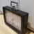 Decorative Black Leather Covered Mantle Clock 5 thumbnail