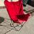 Mid Century Modern Style Butterfly Chair With 2 Fabrics Red Or Black 5 thumbnail