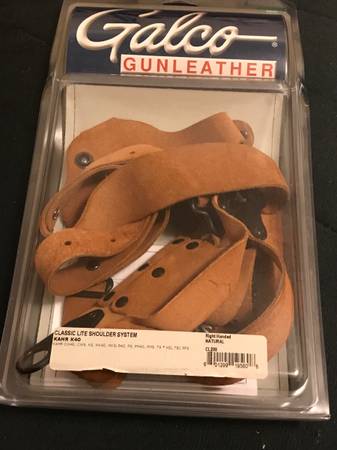 Galco Classic Lite Shoulder Holster Natural Harness Shoulder Rig CL290 1