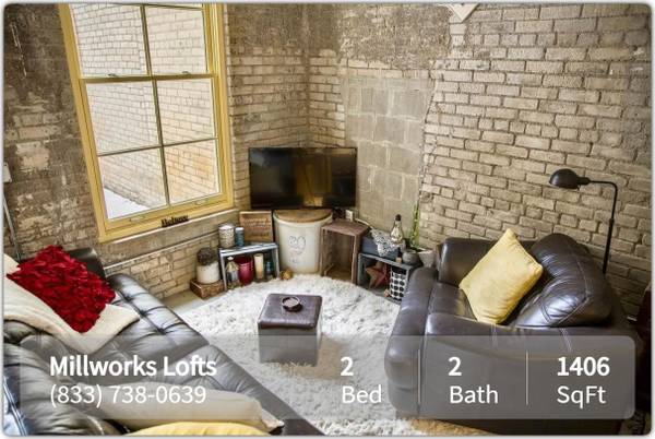 $1.746 / 2 habitaciones - 1406 pies cuadrados: ¡Vive la mejor experiencia! 2 habitaciones, 2 baños en el punto más popular de Minneapolis. (Minneapolis)63868697668737120