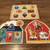 ♥ ♥ MELISSA & DOUG 3 WOODEN JUMBO KNOB PUZZLES 1 thumbnail