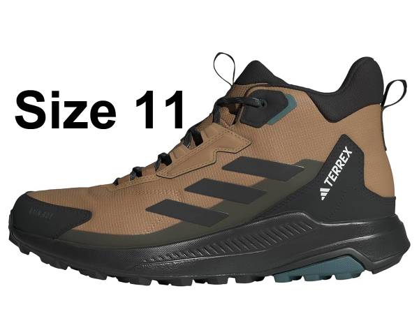 NEW Adidas Men's Terrex Anylander Mid Rain.Rdy Hiking Shoes 1