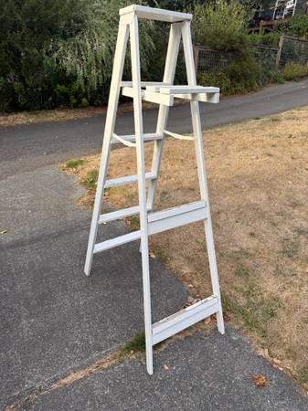 Wooden ladder 1