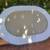 Vintage Wicker Vanity Hanging Mirror 3 thumbnail