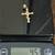 17 grams solid gold necklace /cross charm 8 thumbnail