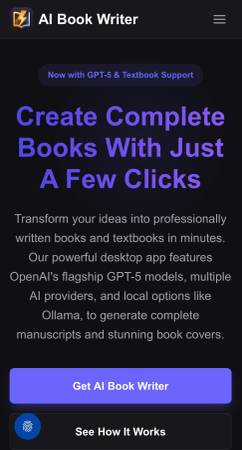 Complete AI book writer 1