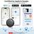 Air Tracker Tag for Android & iOS,Smart Tags-4 Pack,Dual System Bluetooth Luggag 2 thumbnail