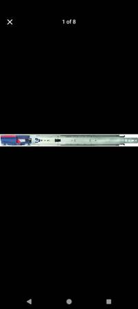 New
Knape & Vogt Side Mount Soft-Close Drawer Slide, Pair, Inch 1