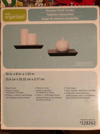 Beveled shelf combo 1