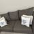 Dark Grey Sofa 86” 2 thumbnail