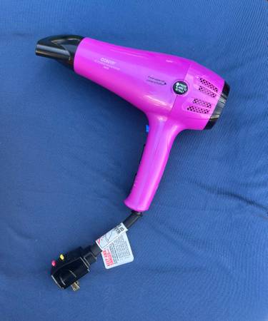 Pink ConAir Turbo Cordkeeper hairdryer 1