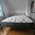 Doubl size like new vintage metal platform bed 1 thumbnail