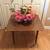 Antique coffee table with wicker ornaments 1 thumbnail