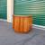 Vintage 1960s Mid Century Lane Walnut Hexagonal Side Table & Cabinet 6 thumbnail