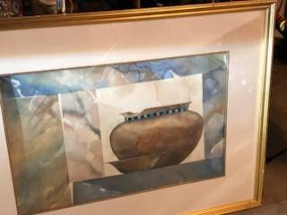 Signed Original Watercolor by Yuriko Takata 1