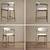 **BRAND NEW** 4 ARHUAS JAGGER COUNTER DINING STOOLS 7 thumbnail