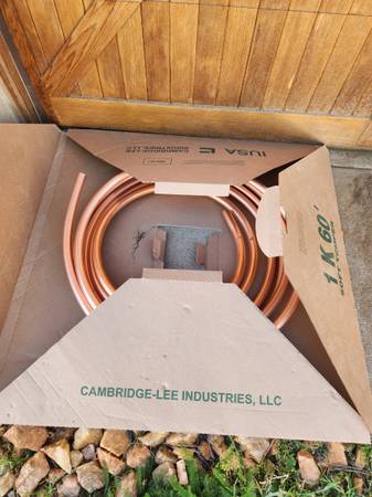 1" Soft Copper Type K, 35' 1