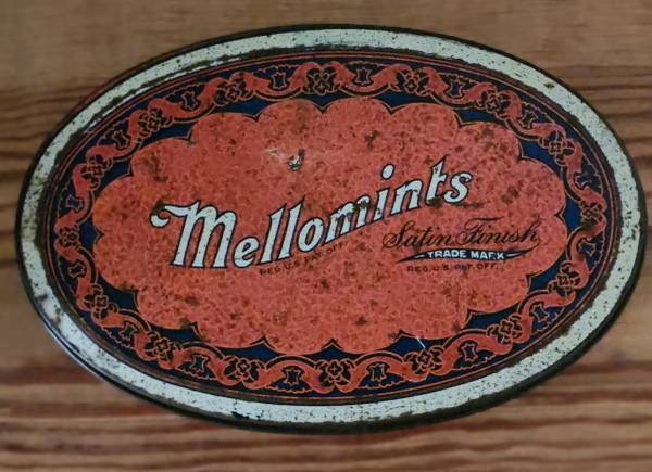 Vintage Mello Mints Tin 1