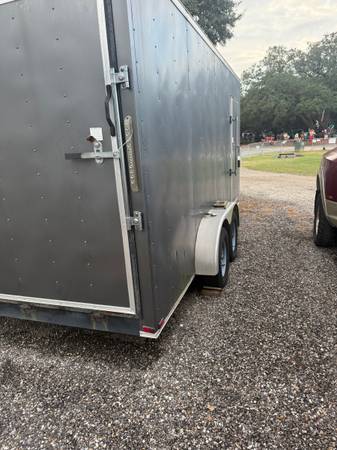 16x8 enclosed Spartan Trailer 1