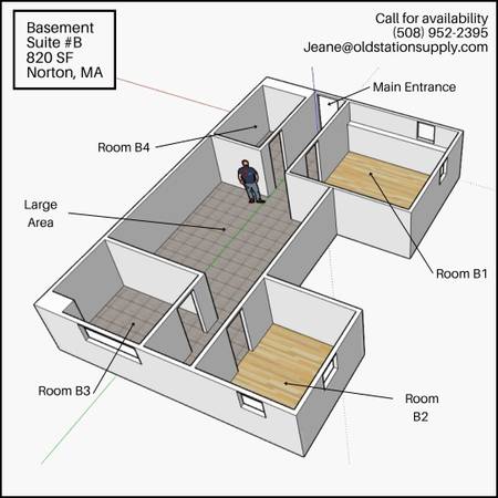 $950 / 820ft2 - Disponible Ahora – Espacio de Oficina en Alquiler (Norton)63699276494467121