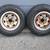 Chevy 14X7 Rally Wheels with 215/75R14 Tires 3 thumbnail