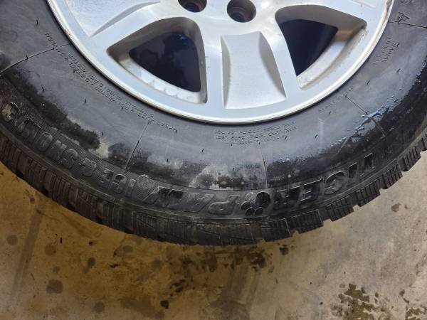 Studded snow tires 1