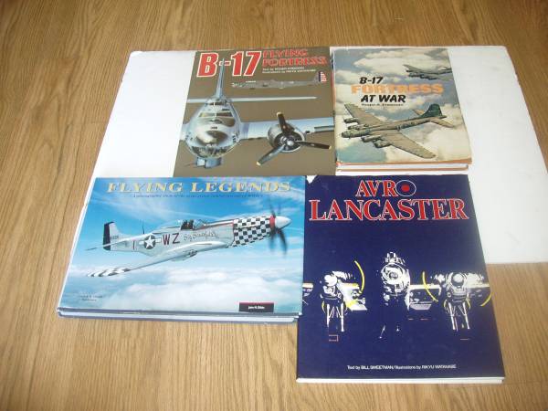 2 AVRO LANCASTER  BOMBER WW2 BOOK AIR FORCE 1