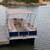 23' Saltwater Pontoon Boat Fiberglass Hulls 50HP engine 3 thumbnail
