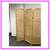 Rattan + Bamboo Folding Three Panel Screen 6 thumbnail