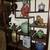 Antique Chinese Oriental Rosewood Curio Display Shelf w Cabinet 4 thumbnail