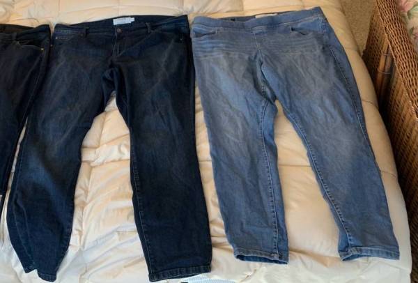 Torrid Blue Jeans, plus size, 2 pairs 1
