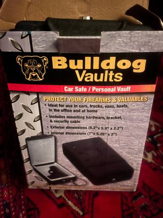 Bulldog Car Gun Safe 1