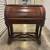 Antique walnut rolltop barrel desk 1 thumbnail