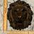 Lion Head wood wall hanging 6 thumbnail