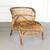 Vintage Rattan Barrel Lounge Chair | Mid-Century Bamboo Chair 12 thumbnail