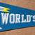 1939 New York World’s Fair Pennant Banner 12” x 30” 3 thumbnail